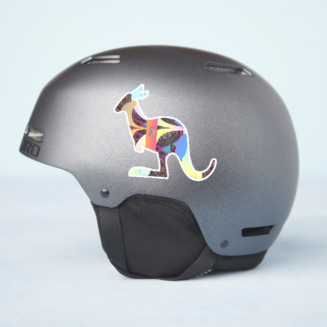Kangaroo Monogram R  (Helmet Side)