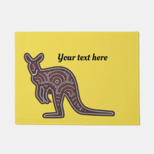 Kangaroo Mosaic Customisable Doormat