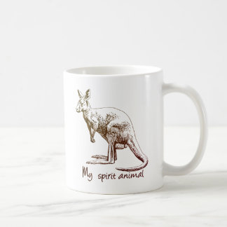 Kangaroo My spirit animal Coffee Mug