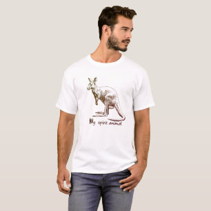 Kangaroo My spirit animal T-Shirt