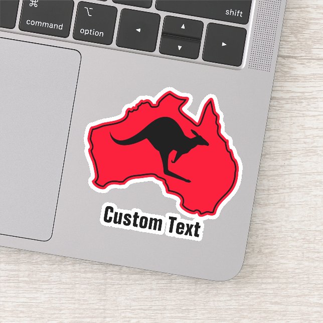 Kangaroo on Australia (Detail)