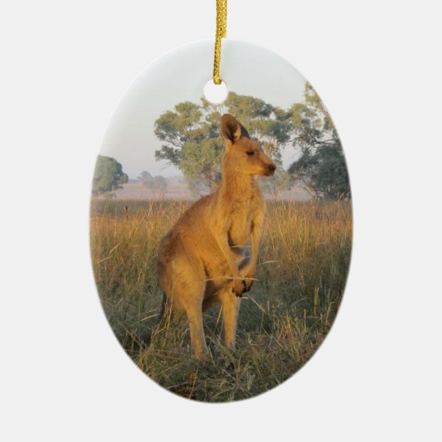 Kangaroo Ornament (Front)