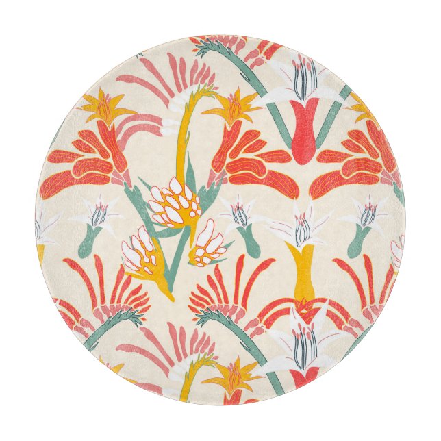 Kangaroo Paw Cutting Board (Front)