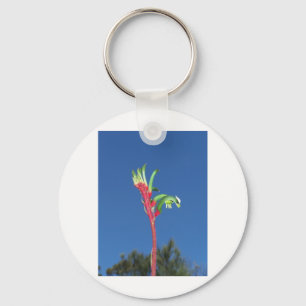 KANGAROO PAW PLANT KEY RING