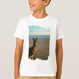 Kangaroo Photo Kid's T-Shirt
