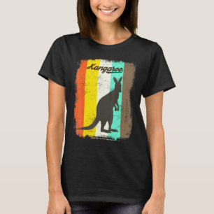 Kangaroo Retro 70s Vintage Animal T-Shirt