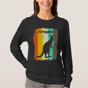Kangaroo Retro 70s Vintage Cute Animal T-Shirt