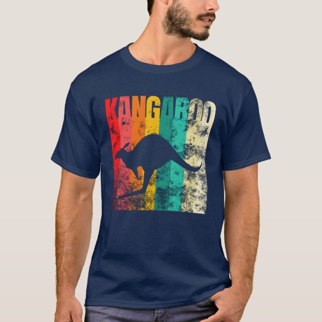 Kangaroo Retro T-Shirt (Front)