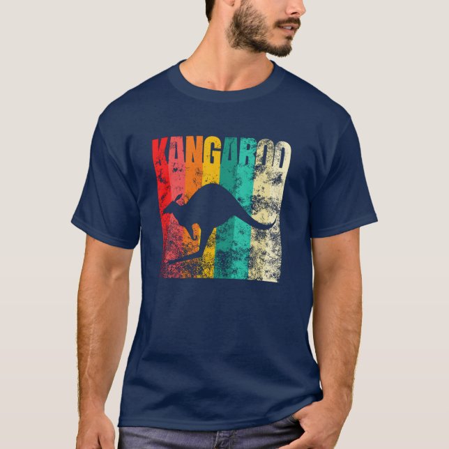 Kangaroo Retro T-Shirt (Front)