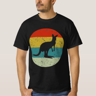 kangaroo retro vintage silhouette 70s T-Shirt