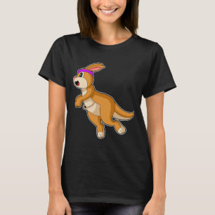 Kangaroo Runner Running Sports T-Shirt