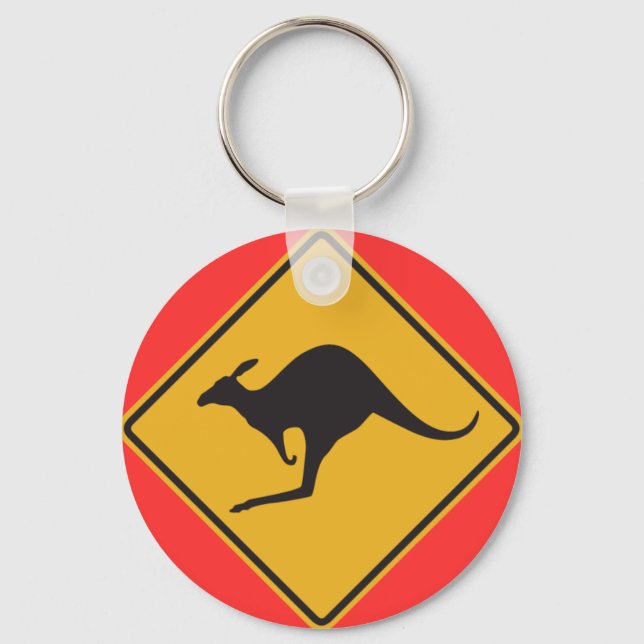 Kangaroo sign key ring (Front)