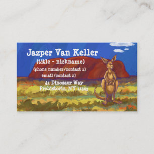 Kangaroo Stationery Business Card