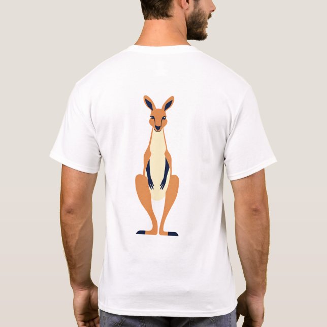 Kangaroo  T-Shirt (Back)