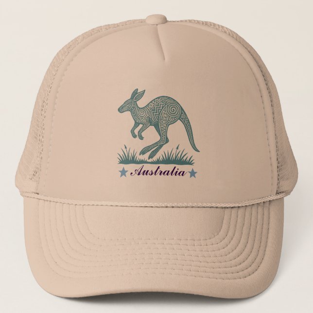 Kangaroo Trucker Hat (Front)