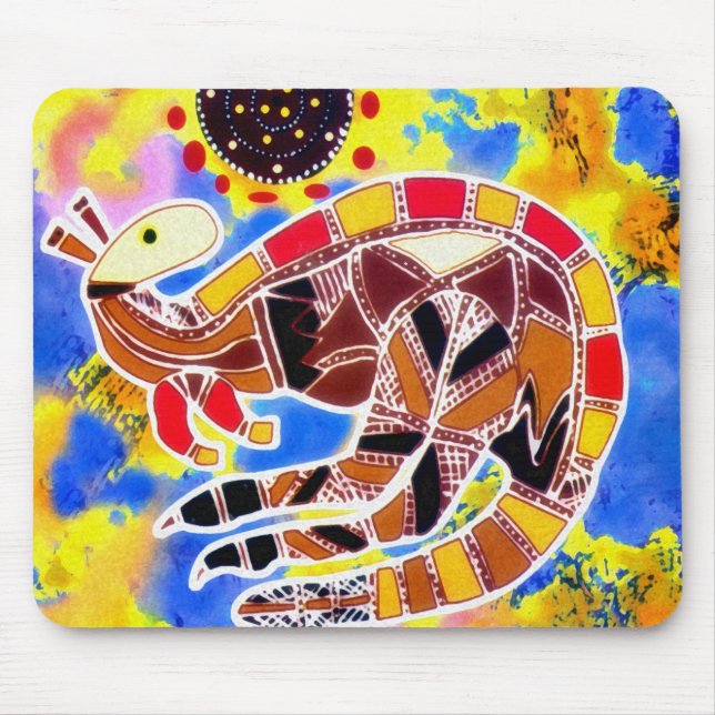 Kangaroo Turn Mouse Mat (Front)