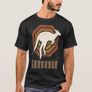 Kangaroo Vintage Retro Classic Animal Love T-Shirt