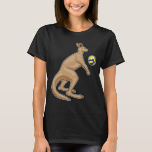 Kangaroo Volleyball player Volleyball T-Shirt