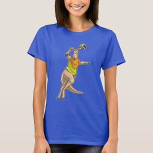 Kangaroo Volleyball player Volleyball T-Shirt