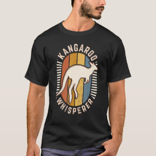 Kangaroo Whisperer Vintage Classic Retro Animal Lo T-Shirt