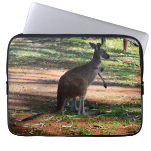 Kangaroo With A Itch To Scratch, Laptop Sleeve
