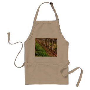 Kangaroo With Joey In Grape Vines, Standard Apron