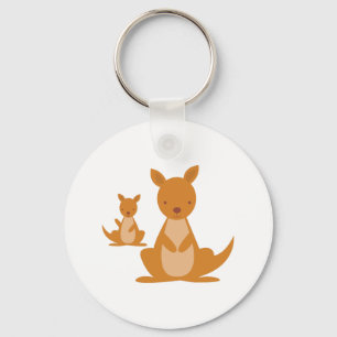 Kangaroos Key Ring