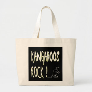 Kangaroos Rock! Tote Bag