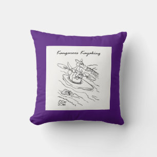 Kangooroos Modern Birth Baby Boy Cushion