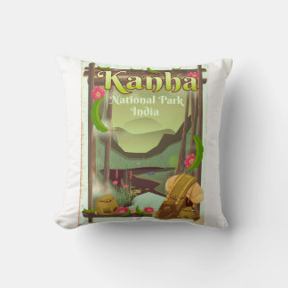 Kanha National Park India Cushion