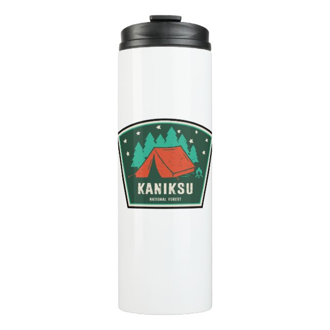 Kaniksu National Forest Idaho Camping Thermal Tumbler (Front)