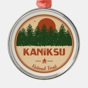 Kaniksu National Forest Metal Tree Decoration