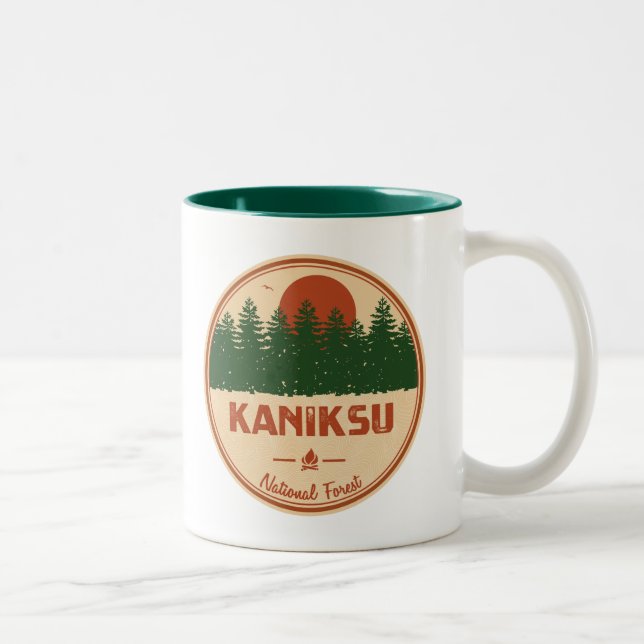 Kaniksu National Forest Two-Tone Coffee Mug (Right)