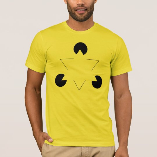 Kanizsa triangle T-shirt