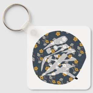 Kanji "AI" -love- Key Ring