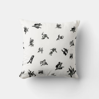 Kanji American MoJo Pillow