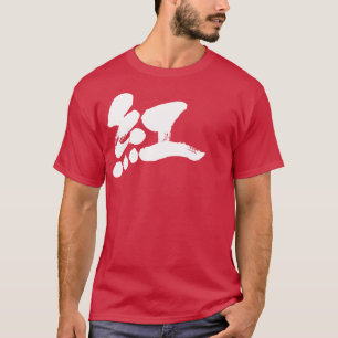 [Kanji] Crimson colour T-Shirt