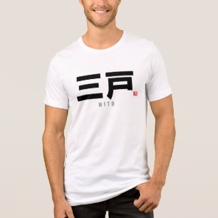 kanji family name - Mito Tri-Blend Shirt