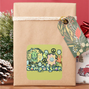 Kanji for Compassion Sticker -