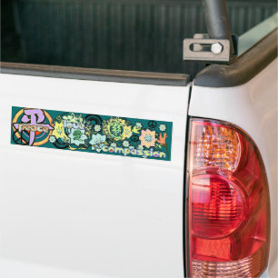 Kanji for Peace-Love-Compassion - Bumper Sticker