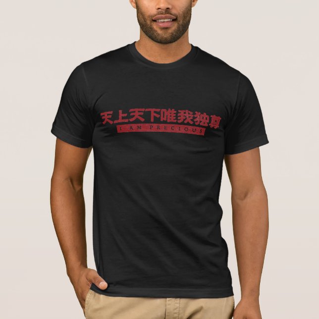 Kanji, I am precious T-Shirt (Front)