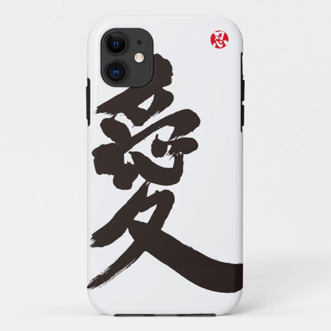 [Kanji] Love Case-Mate iPhone Case (Back)