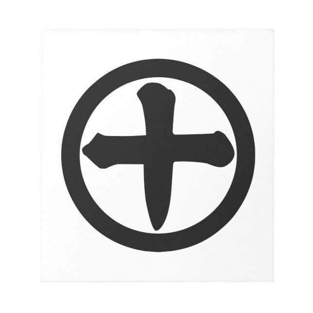 Kanji numeral ten in circle notepad (Front)