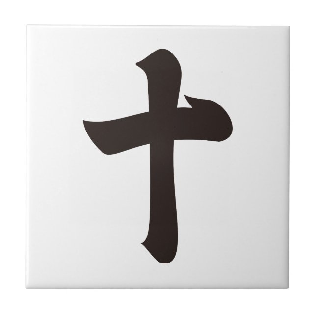 Kanji numeral ten tile (Front)