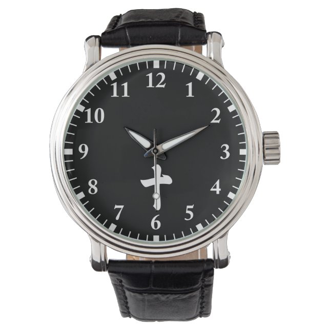 Kanji numeral ten watch (Front)