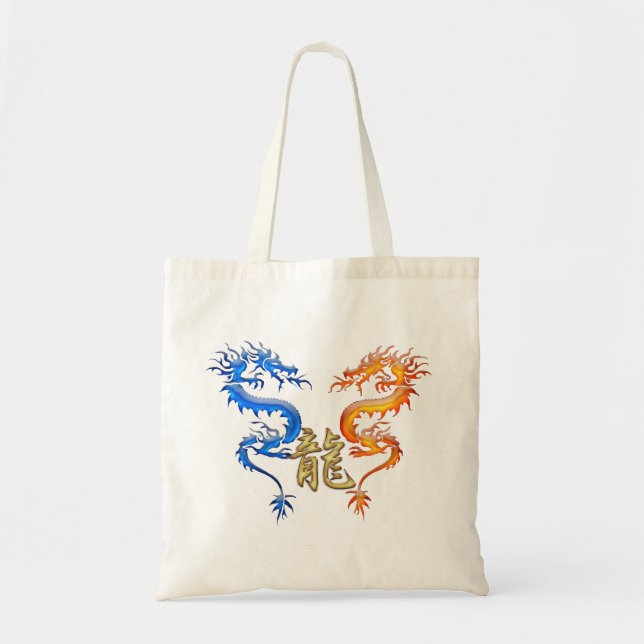 KANJI Symbol for DRAGON Asian-style Bags (Front)
