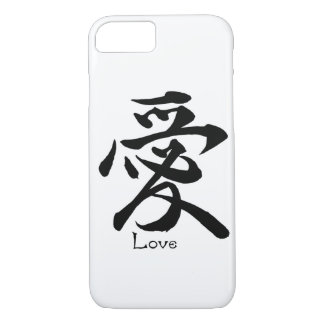 Kanji Symbol LOVE Japanese Chinese Calligraphy iPhone 8/7 Case