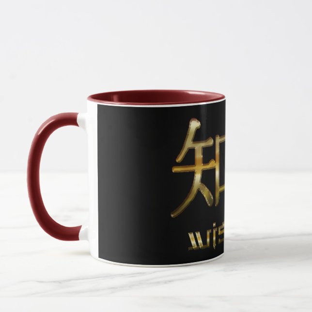 Kanji WISDOM Collection Mug (Left)