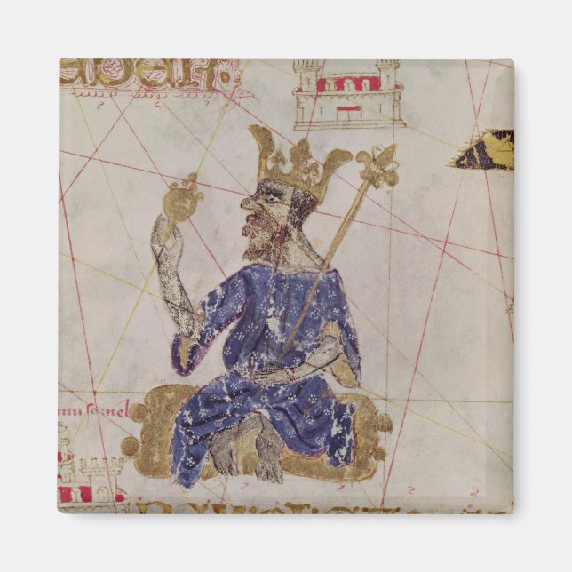 Kankou Mousa, King of Mali Magnet (Front)