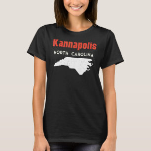 Kannapolis North Carolina USA State America Travel T-Shirt